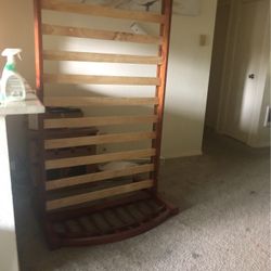 Wooden Twin Bed Frame 
