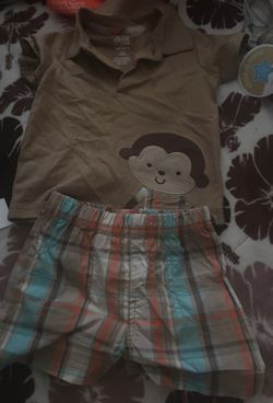 New boys 3-6 months outfit