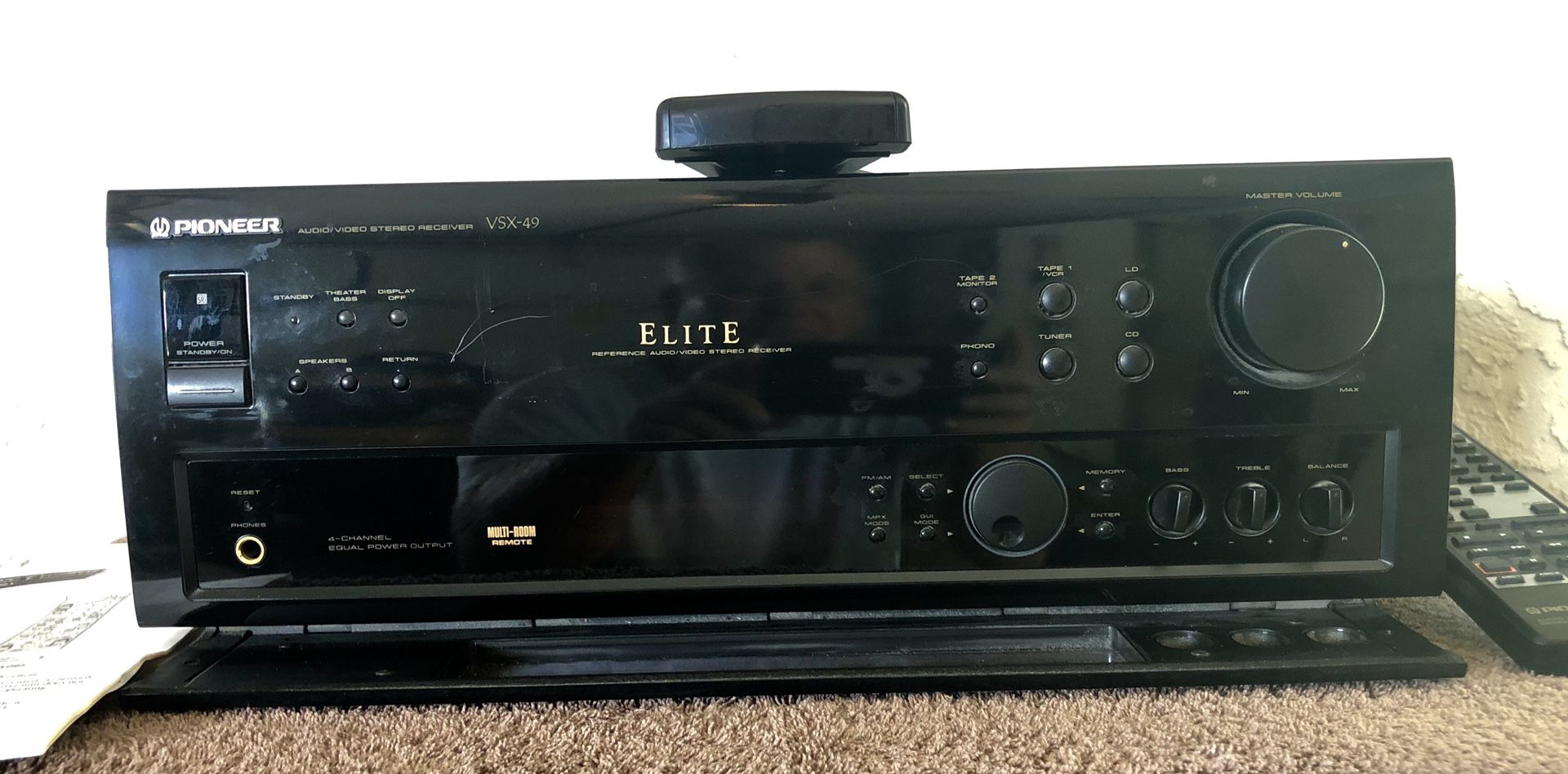 Pioneer VSX-49 Audio/Video Stereo Receiver