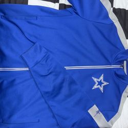 Men's Nike Royal Dallas Cowboys Historic Track Full-Zip Jacket