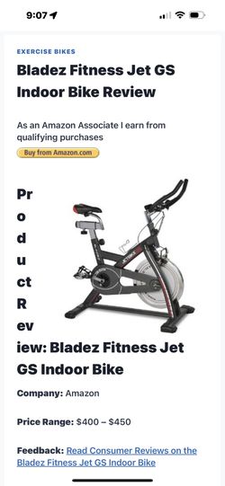 Bladez Fitness Jet Bike GS Exercise Bike for Sale in Rialto CA