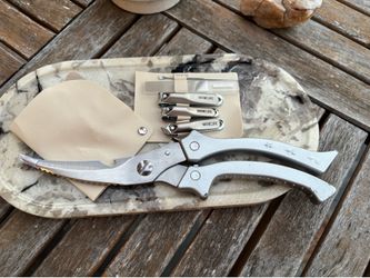 Chicken bone scissors and nail clipper tool set