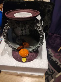 Bath and body works new nightmare before Christmas collection candle light up holder new