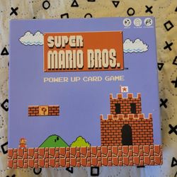 Super Mario Power Up Card Game