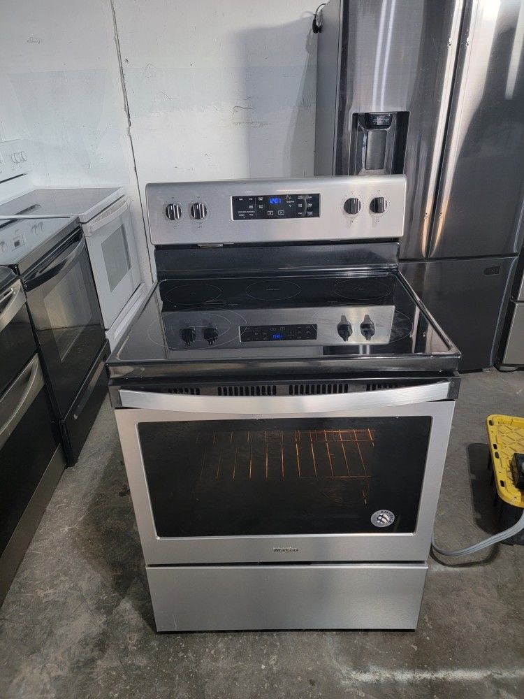 Whirlpool Stove Stainless/ Delivery Available 