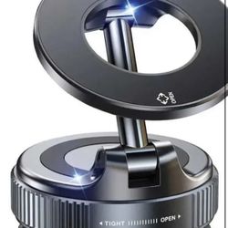 Vacuum Suction Magnetic Car Phone Holder 