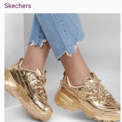 Skechers Limited Edition Heritage D'Lites Size 9