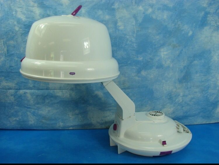 Windmere Gentle Air 1200 Hard Hood Bonnet Hair Dryer Home Salon Portable