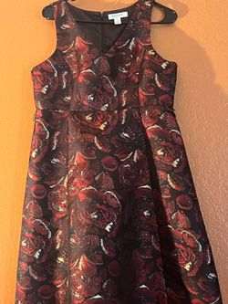 Red Sleeveless Dress