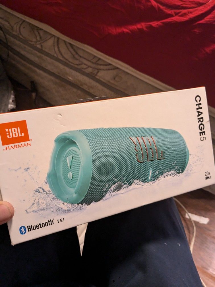 New In The Box JBL Charge 5 Bluetooth Speaker