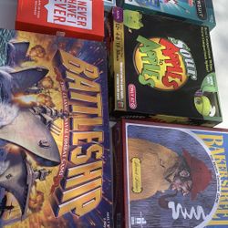 Eight different Family board games in excellent condition. 