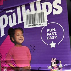 Huggies Pull Ups 3t-4t New In Box