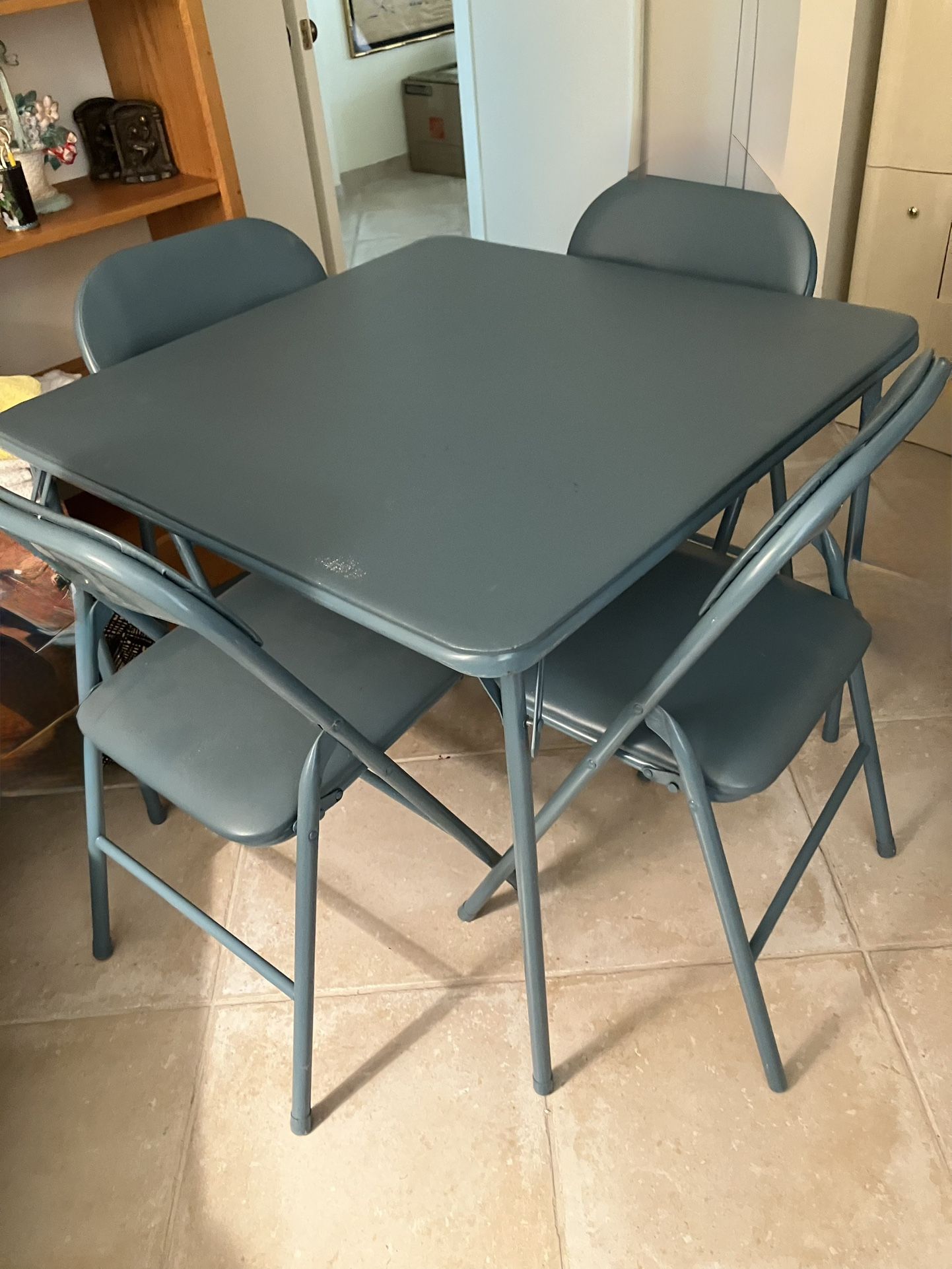 Folding Card Table & Chairs