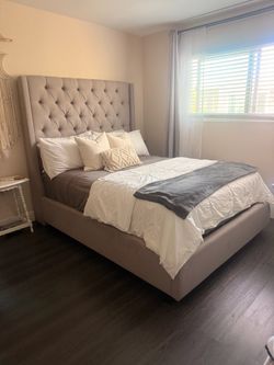 Queen bed