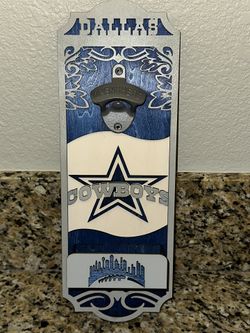 Cowboy wall Bottle Opener. 