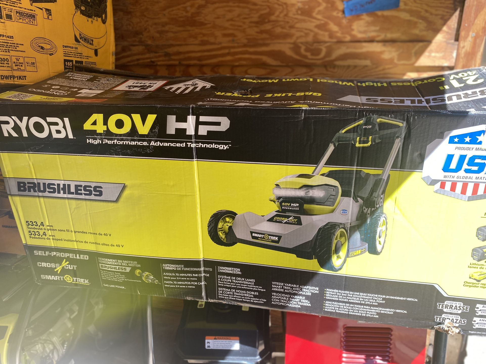 Ryobi 40v Walk Behind Mower