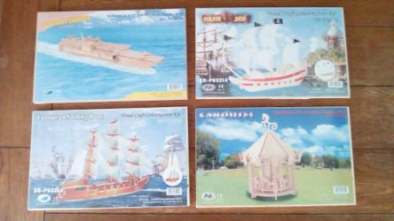 Wooden Construction Kits