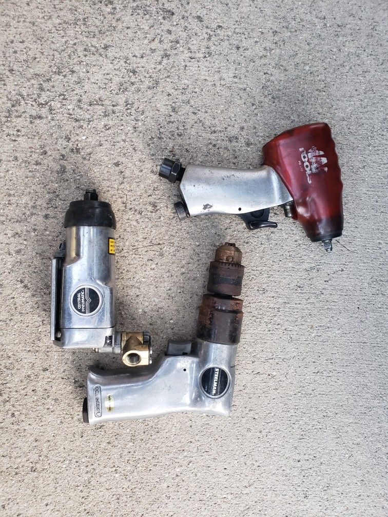 Air Tools 1/4 Inch Impact ,dril,3/8 Straight Impact
