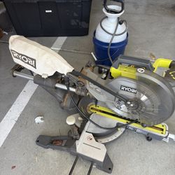 10 Inch Ryobi Sliding Miter Saw