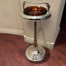 Vintage Standing Ashtray 