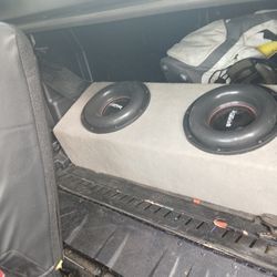 Custom 3 -10" Subwoofer Enclosure No Speakers