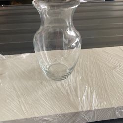 Clear Vase