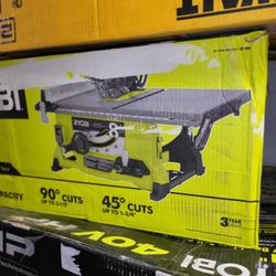 RYOBI CORDED 8-1/4 TABLE SAW NEW