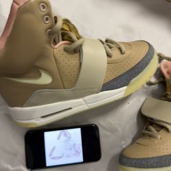 Nike Air Yeezy 1 Net Blink Sneakers