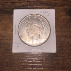1922 Peace silver Dollar