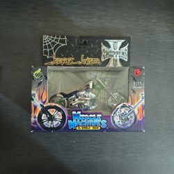 Jesse James West Coast Choppers BARFLY Orange 1:18 Scale Diecast New in Box