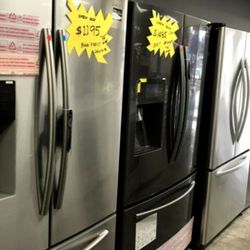 Samsung Refrigerator Stainless VIRTUAL APPOINTMENT AVAILABLE