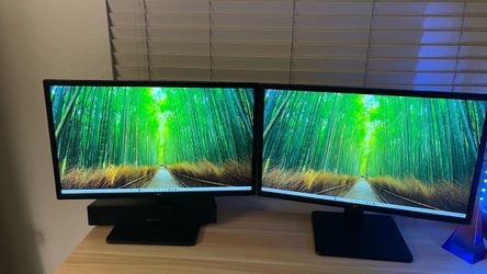 LG 27” 4K UHD Monitors (Pair) - 27UD58P - $150