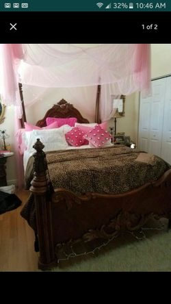 Queen bed frame