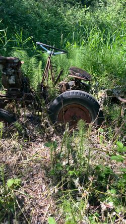 Old tractor