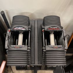 POWERBLOCK PRO 90 SERIES EXP (Includes a total weight of 90 LBS/each Dumbbell)