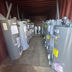 New Water Heaters – Gas & Electric – 30 to 75 Gallons