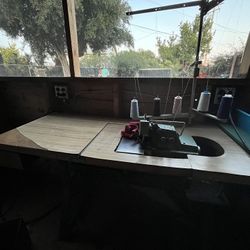 Japanese five-thread overlock sewing machine