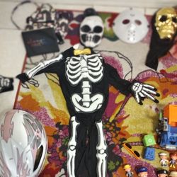 3T Halloween skeleton Costume 