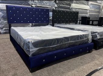 NEW QUEEN AND KING SIZE BED WITH MATTRESS AND FREE DELIVERY ORDER HERE PAY ON ARRIVAL