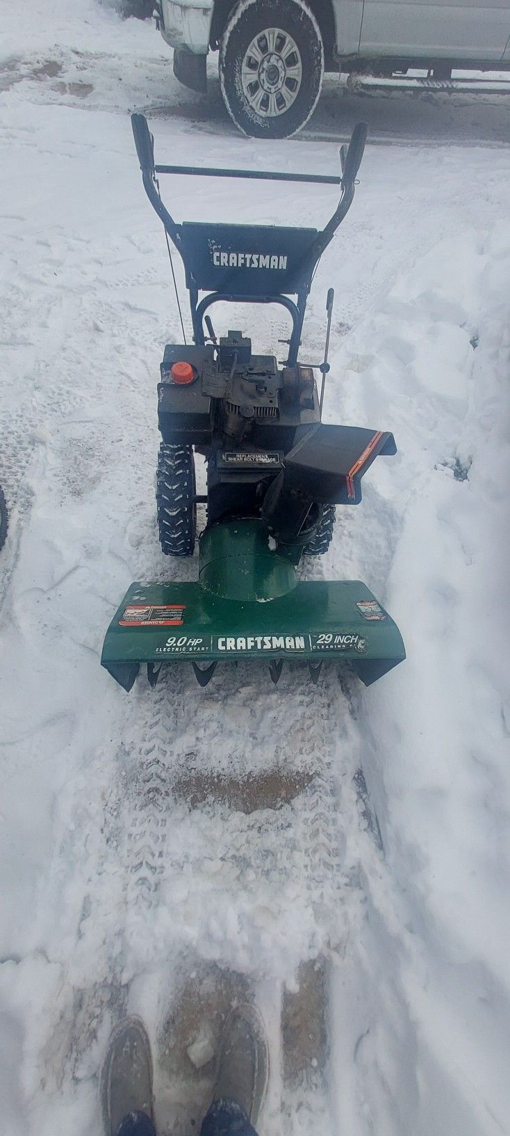 Snowblower craftsman 