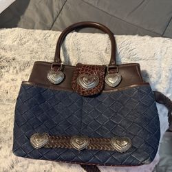 Leather Accent handbag