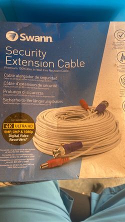 Swann security extension cable
