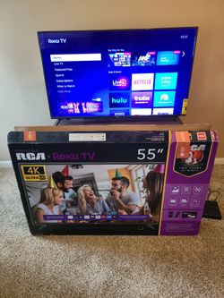 55" RCA Roku TV LED UHD SMART TV
