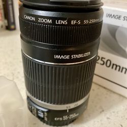 New-Canon EF-S 55-250mm f/4-5.6 IS