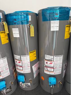 New water heater