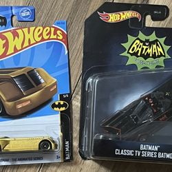 NIP Pair of Batman Hot Wheels