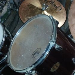 Drum Set With Extras 
