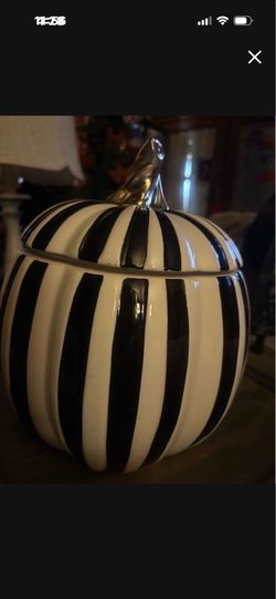 Black  and white container
