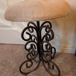 Antique Wrought Iron Stool