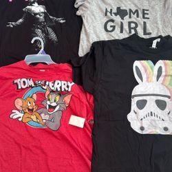 2 Graphic T Shirts Variety Size 2X-Large for this price